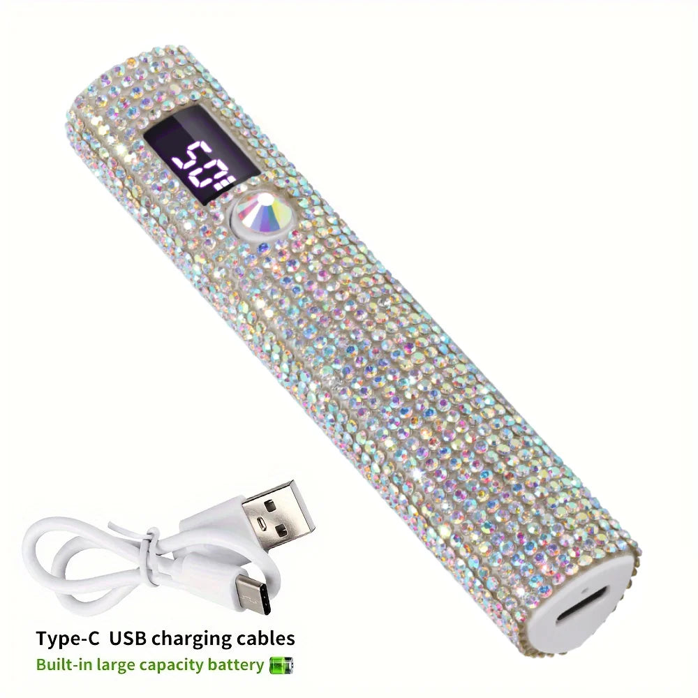 Handheld Nail Dryer Lamp UV/LED Nail Curing All Gel Polish Nail Art Tool USB Rechargeabl Quick Dry Nail Lamp