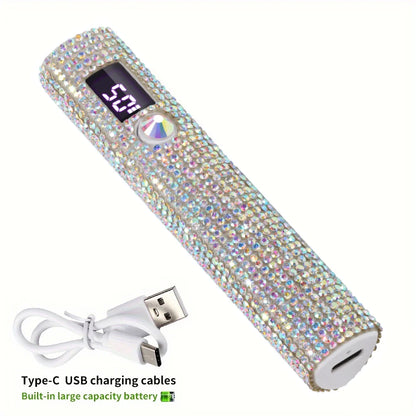 Handheld Nail Dryer Lamp UV/LED Nail Curing All Gel Polish Nail Art Tool USB Rechargeabl Quick Dry Nail Lamp