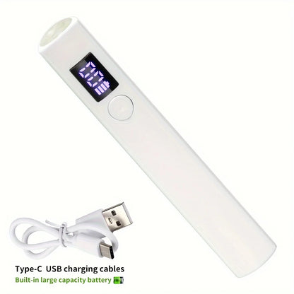 Handheld Nail Dryer Lamp UV/LED Nail Curing All Gel Polish Nail Art Tool USB Rechargeabl Quick Dry Nail Lamp