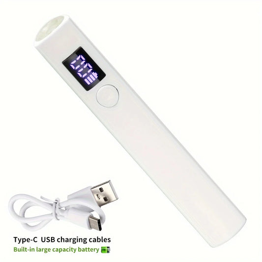 Handheld Nail Dryer Lamp UV/LED Nail Curing All Gel Polish Nail Art Tool USB Rechargeabl Quick Dry Nail Lamp